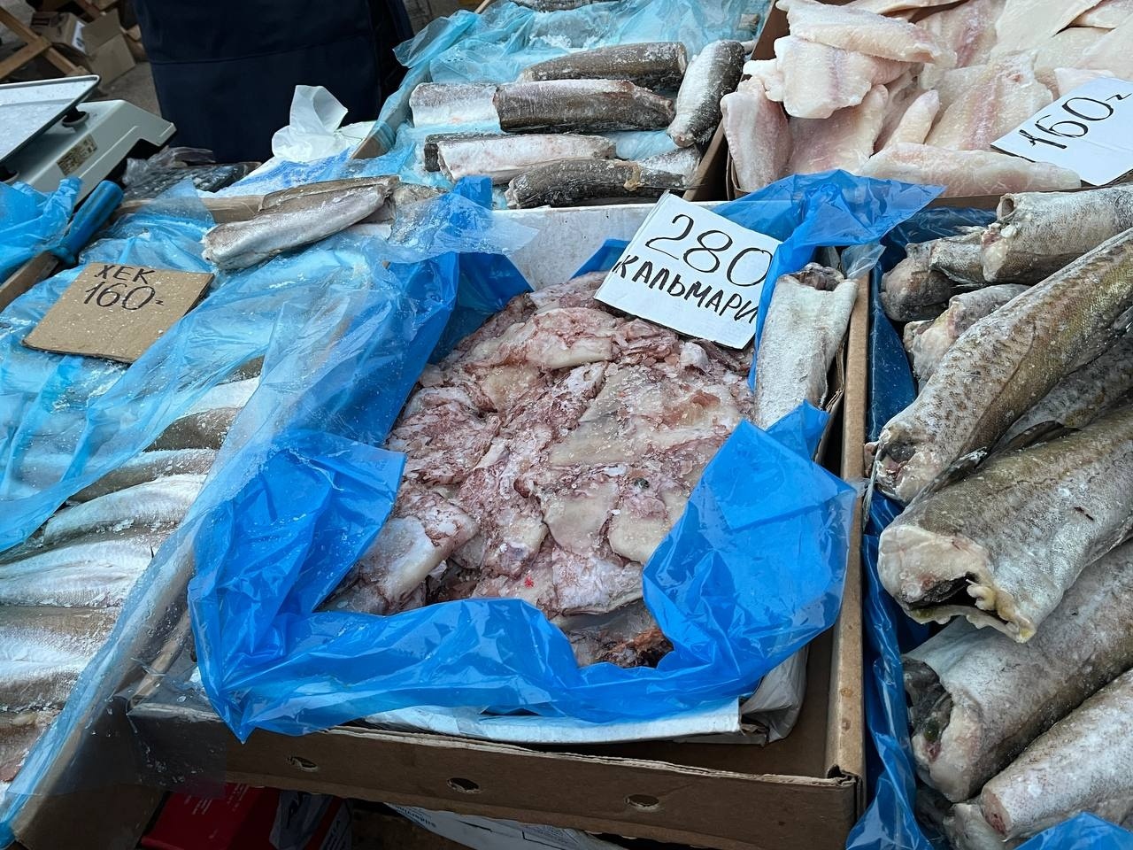 На базарі у Переяславі перед різдвяно‑новорічними святами зріс попит на свинину