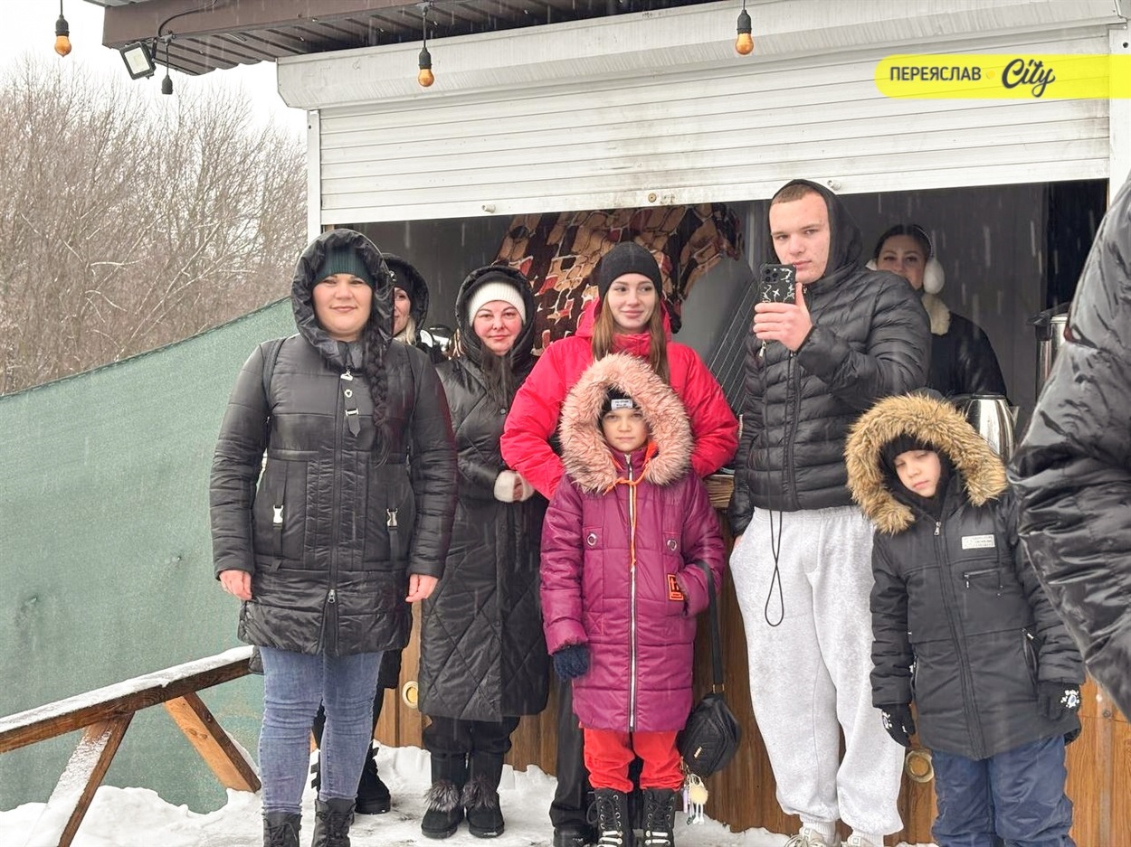 Ветерани війни з команди "Сильні Переяслава" долучилися до Водохрещенського купання в Трубежі