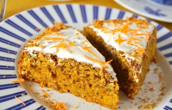 Морквяний пиріг рецепт 