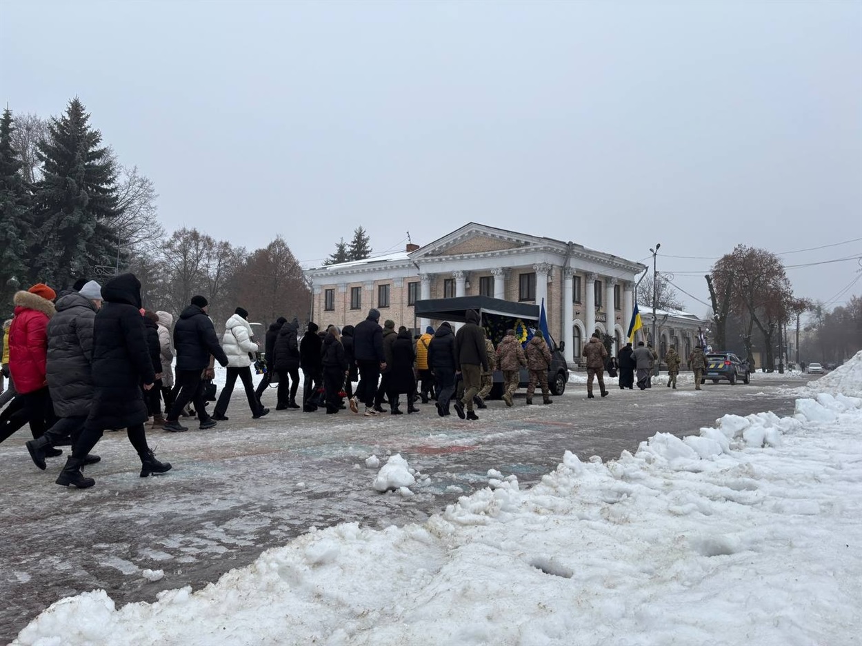 У Переяславі попрощалися із Героєм Вадимом Білером – воїном, який понад три роки боронив Україну