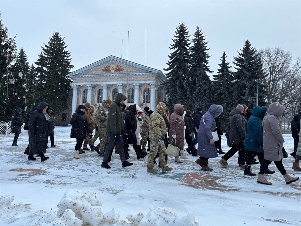 У Переяславі попрощалися із солдатом Третього армійського корпусу Віталієм «Дядьою» Романом