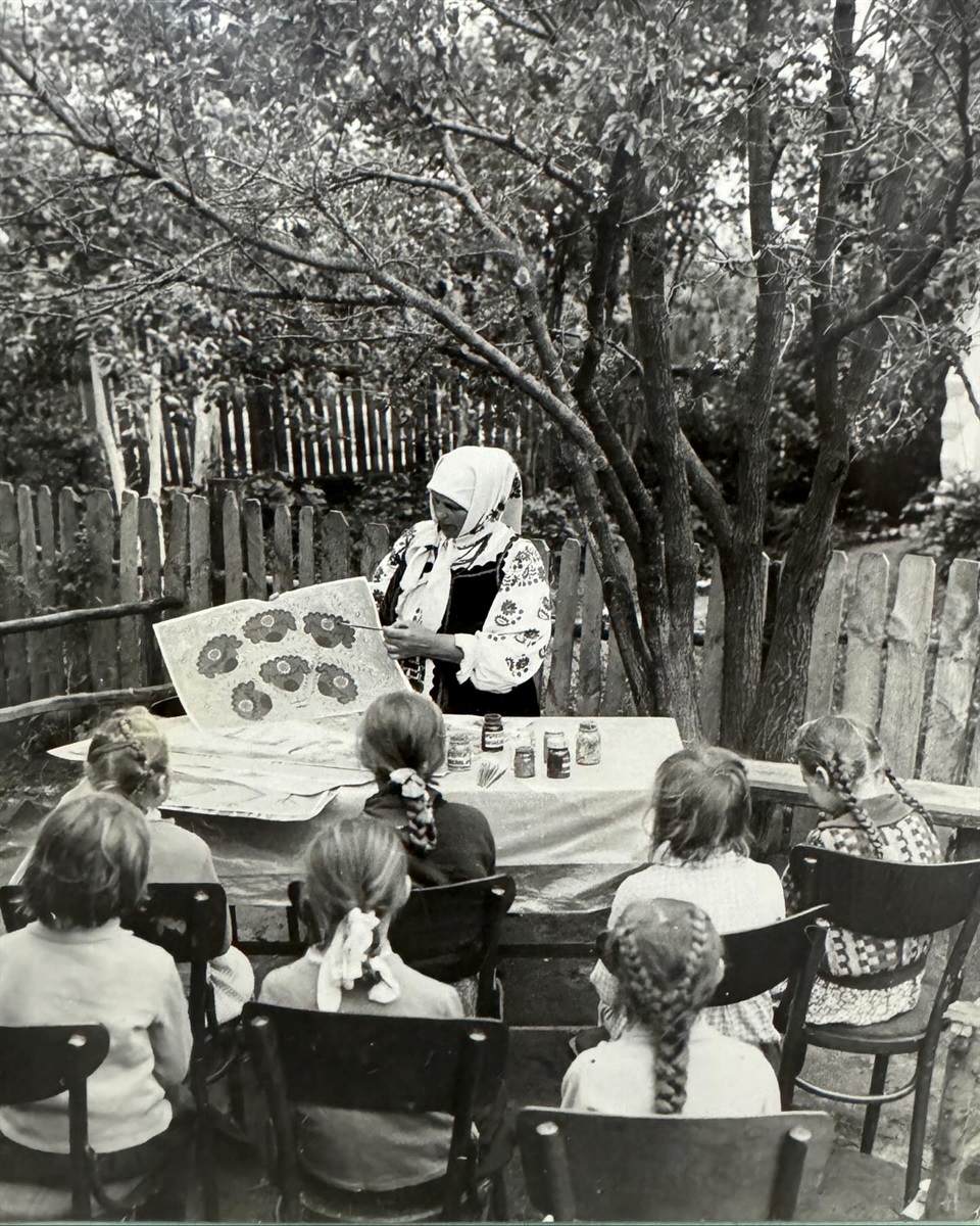 Марія Примаченко проводила майстеркласи 