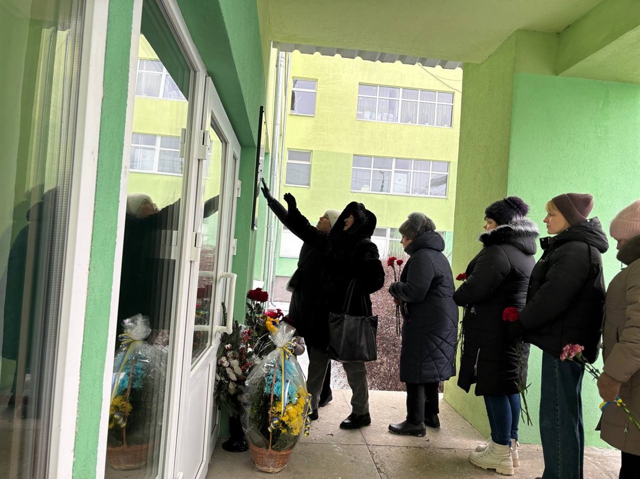 У Переяславі відкрили меморіальну дошку Герою Сергію Кононенку