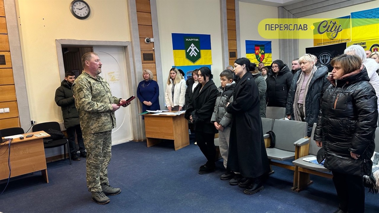 Орден «За мужність» посмертно вручили дітям Героя Володимира Маліборського у День Соборності України