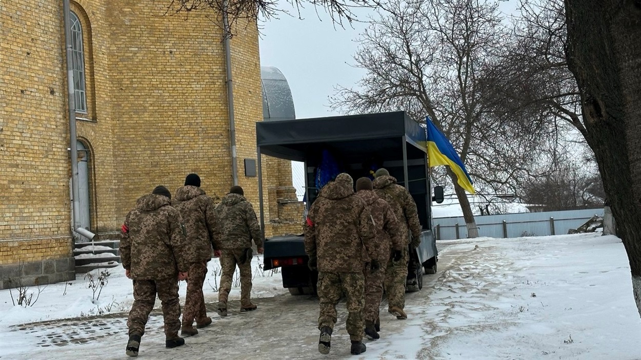 Прощання з 22-річним Героєм Сергієм Потапенком відбулося в Переяславі 23 січня 2026 р. 