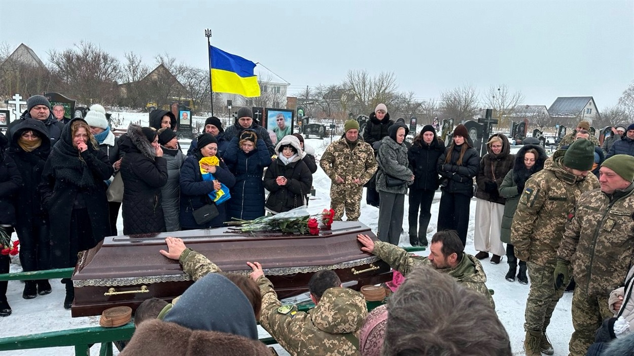 Прощання з 22-річним Героєм Сергієм Потапенком відбулося в Переяславі 23 січня 2026 р. 