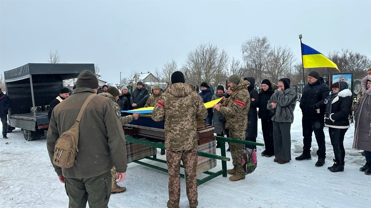 ​Прощання з 22-річним Героєм Сергієм Потапенком відбулося в Переяславі 23 січня 2026 р.