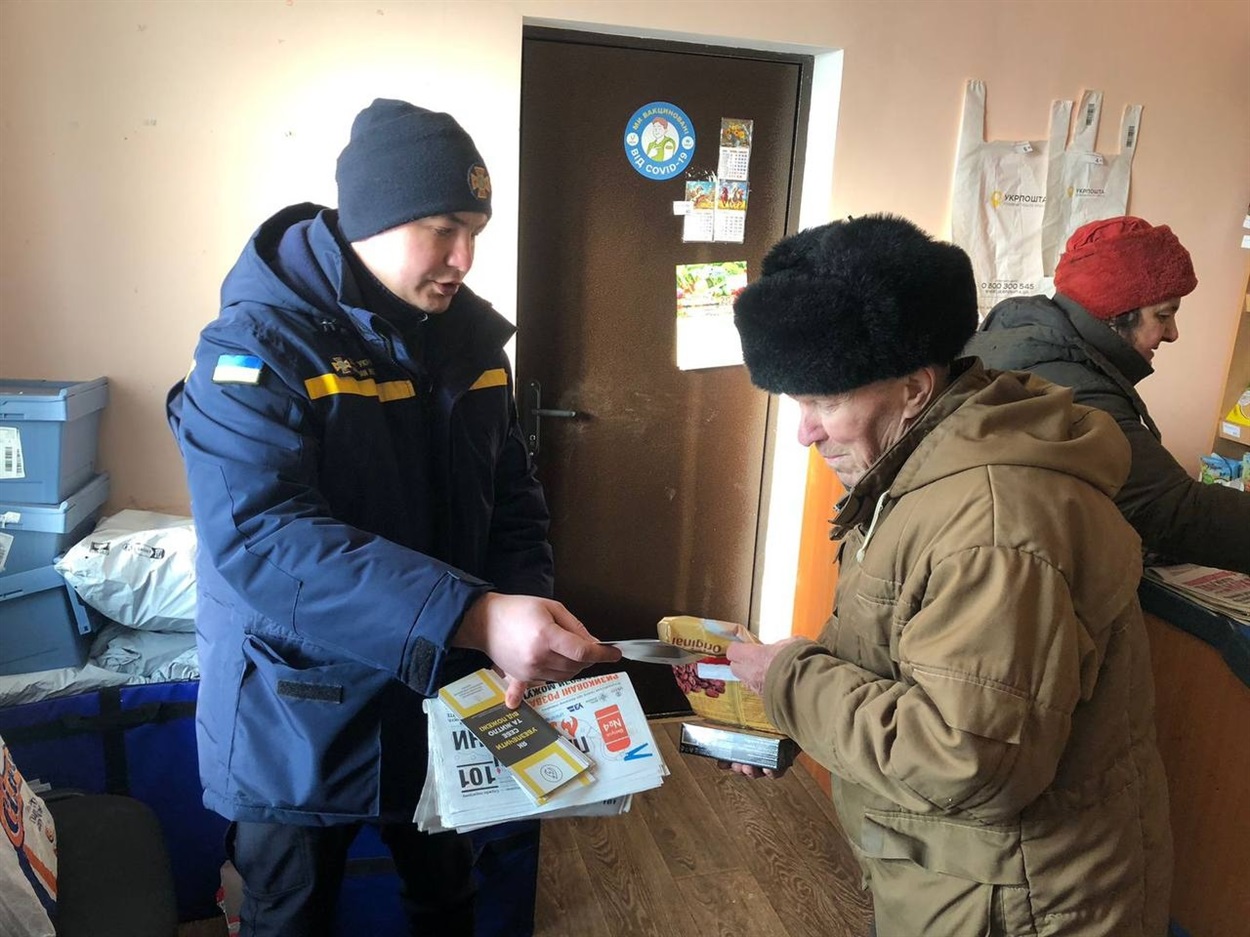 Через зростання кількості пожеж рятувальники провели профілактичні рейди на Переяславщині