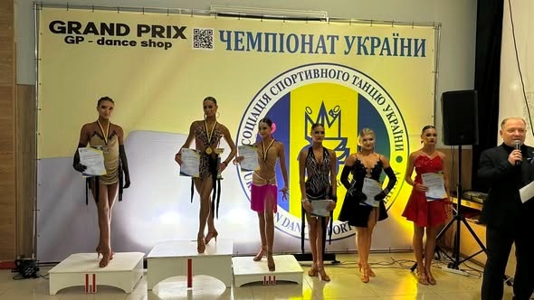 Золотий п'єдестал Софії Отцевич на чемпіонаті України зі спортивних танців  Львів, 2026