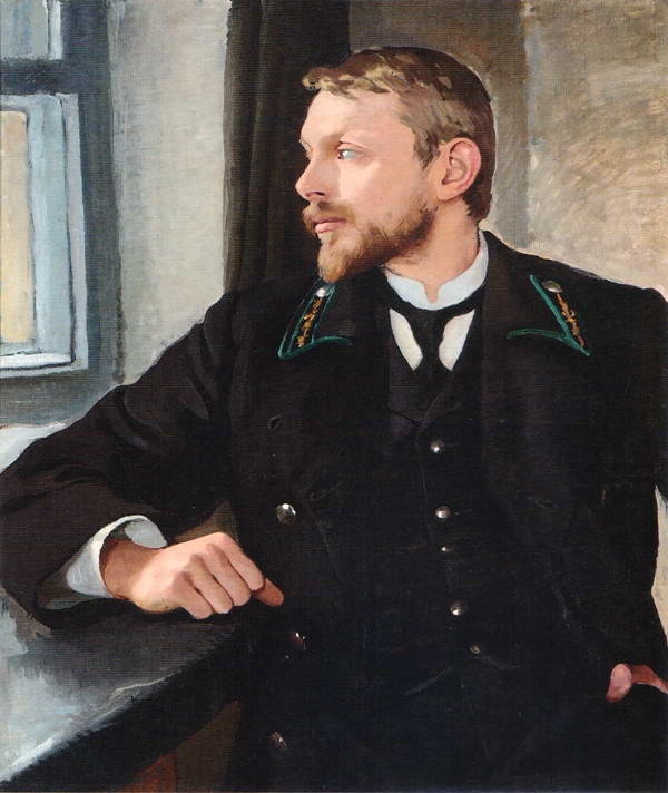 Чоловік Борис Серебряков, портрети авторства Зінаїди