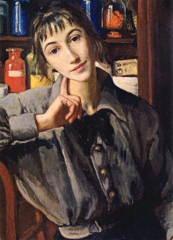 “Автопортрет” Зінаїди Серебрякової (1924)