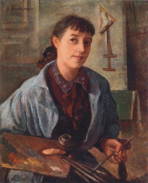 “Автопортрет” Зінаїди Серебрякової (1938)