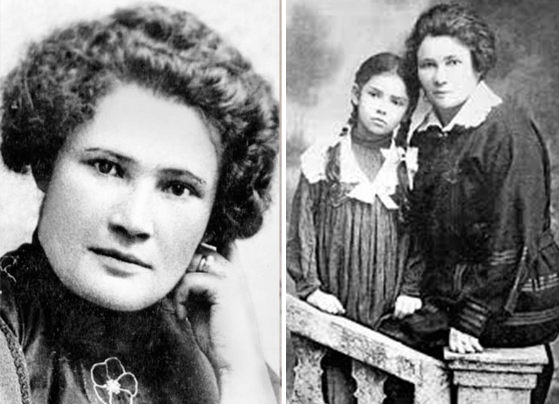 Олена Левчанівська з дочкою