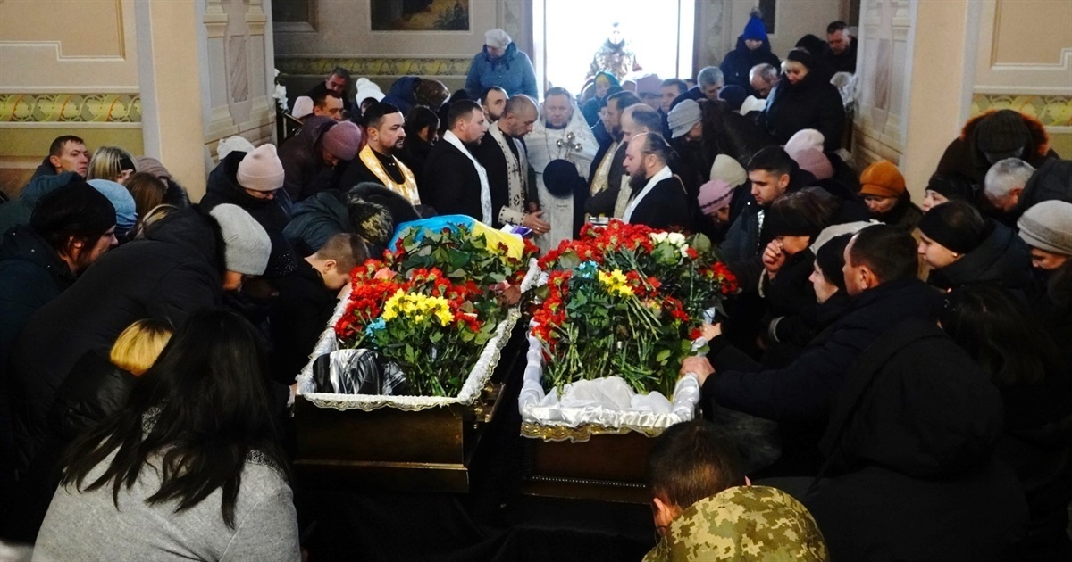 В один у Переяславі відбулося прощання з Ігорем Бабковим та Андрієм Вітром 