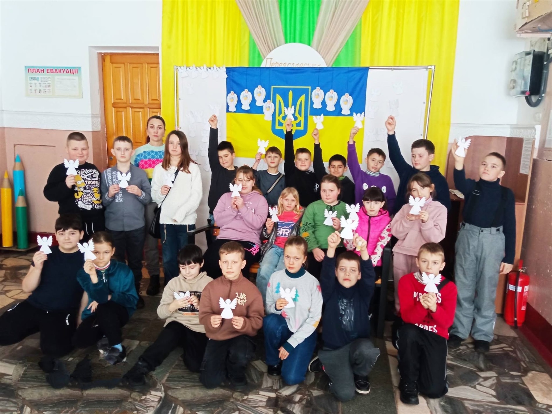 У День Героїв Небесної Сотні Переяславщина долучилася до Всеукраїнської акції «Ангели пам’яті»