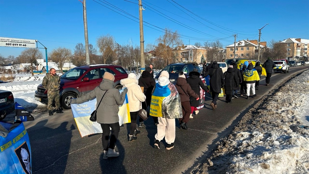 Мовчазна хода пошани Героїв у Переяславі 21 лютого 2026 р. 
