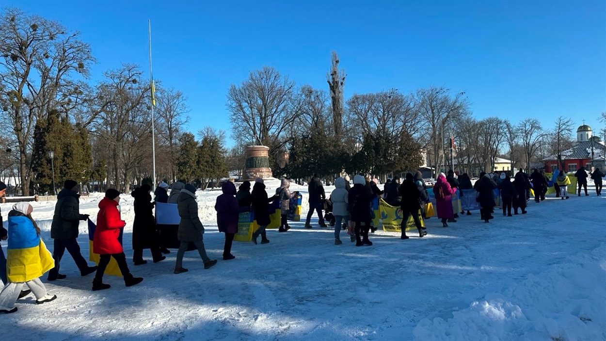 Мовчазна хода пошани Героїв у Переяславі 21 лютого 2026 р. 