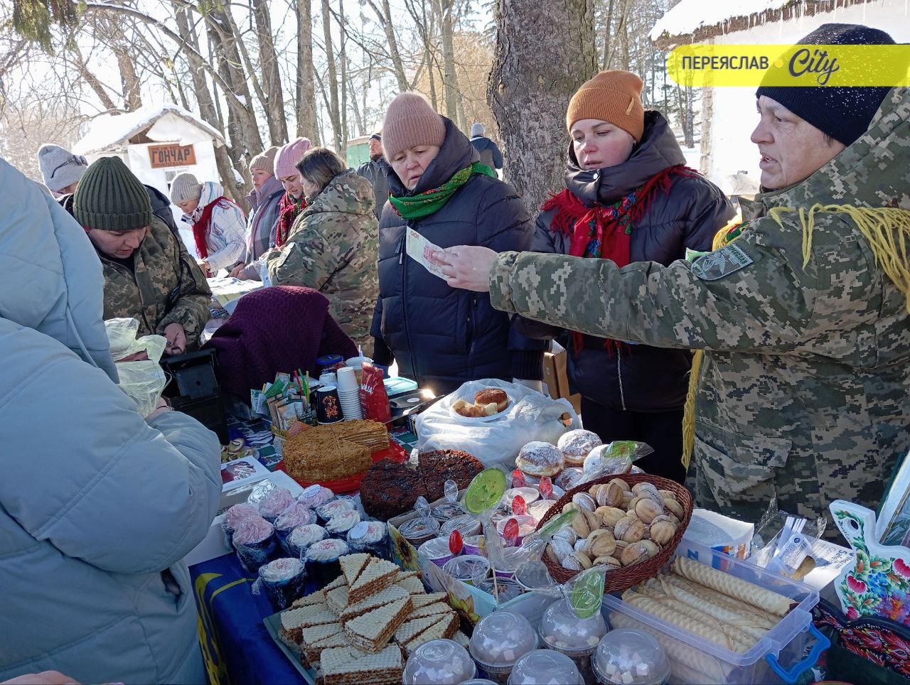 У переяславському Музеї просто неба відсвяткували Масницю й зібрали гроші на ЗСУ