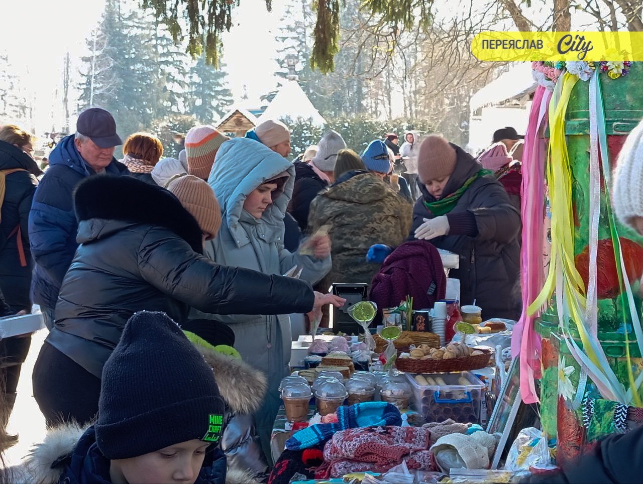 У переяславському Музеї просто неба відсвяткували Масницю й зібрали гроші на ЗСУ