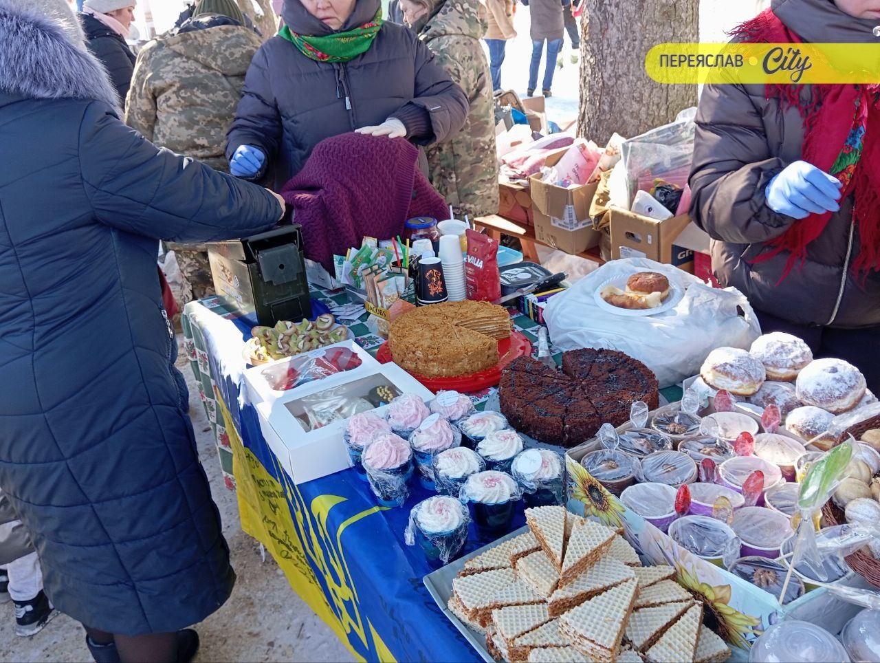У переяславському Музеї просто неба відсвяткували Масницю й зібрали гроші на ЗСУ