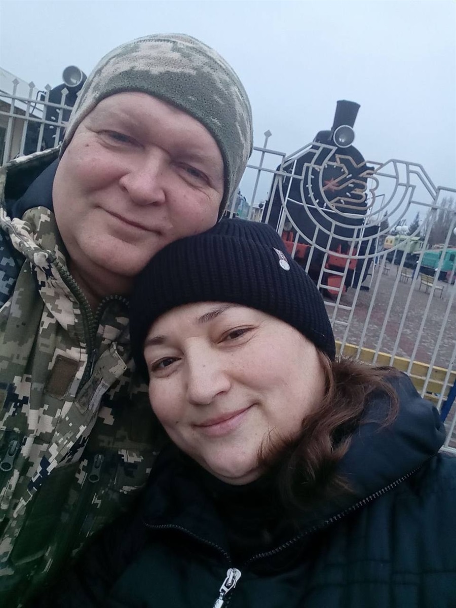 Григорій разом із дружиною Надією