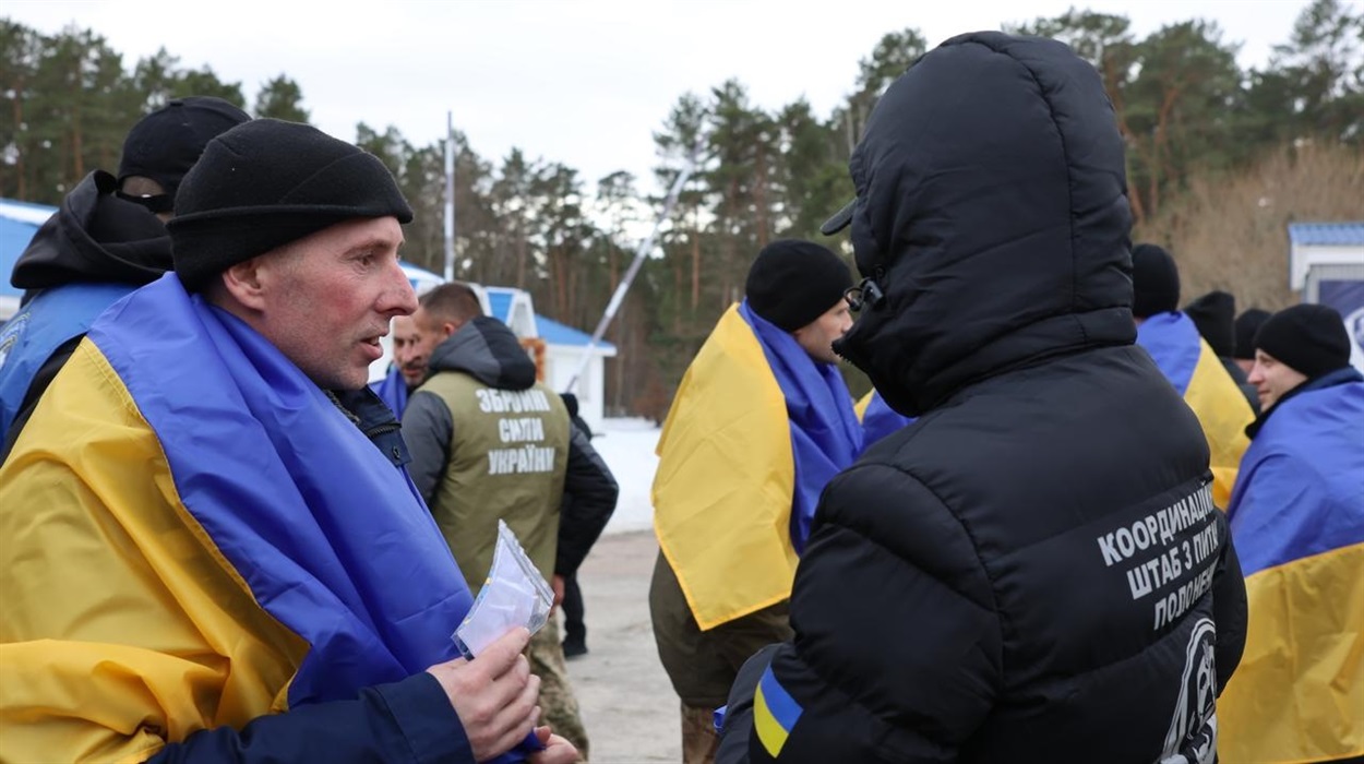 З російського полону повернулися 200 українських захисників