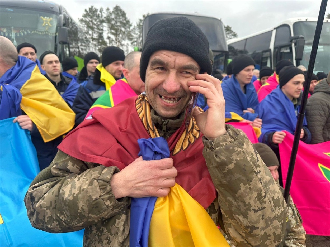 З російського полону повернулися 200 українських захисників