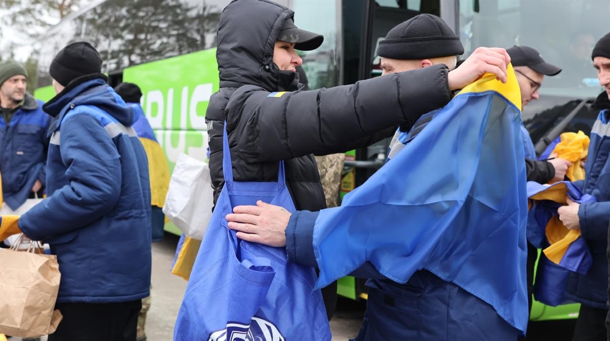 З російського полону повернулися 200 українських захисників