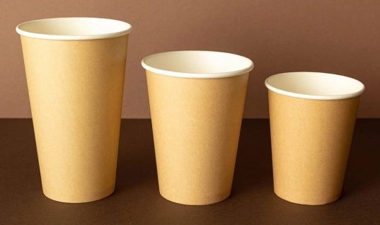 Одношарові стаканчики різного розміру