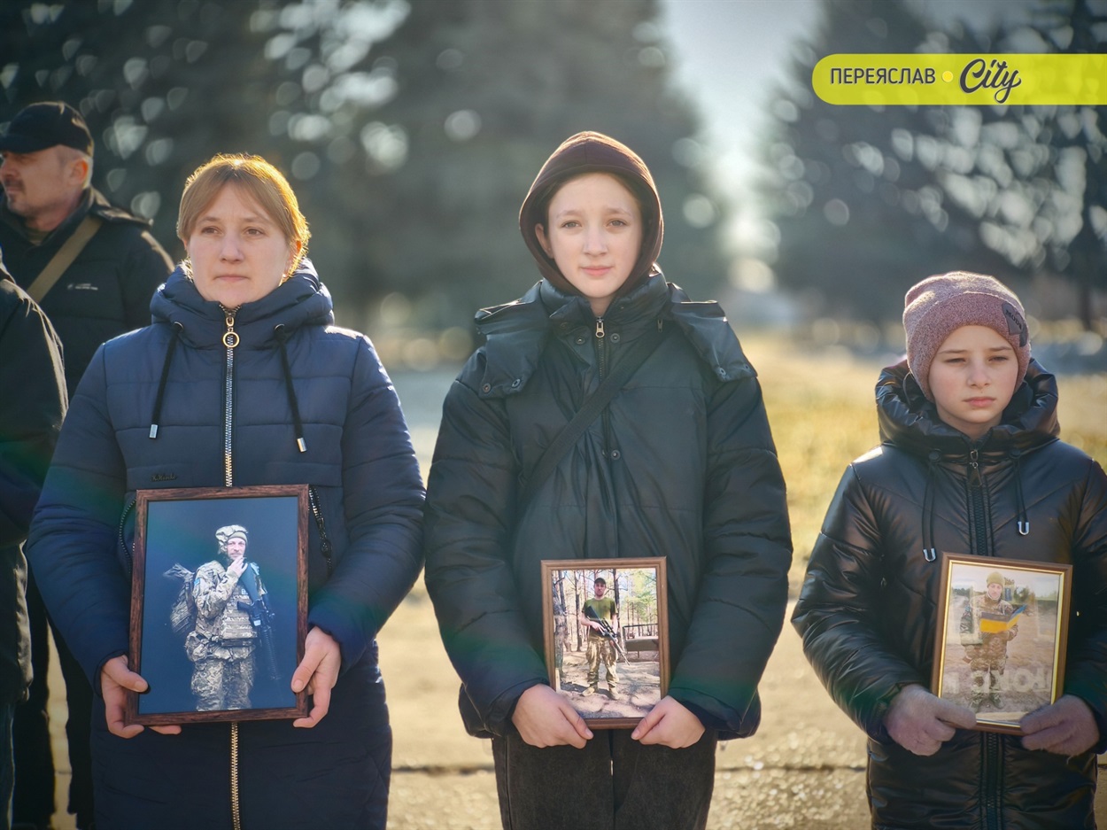 ​Хвилина мовчання та мовчазна акція нагадування родин зниклих безвісти, полонених та загиблих захисників. Переяслав, 7 березня 2026 р.