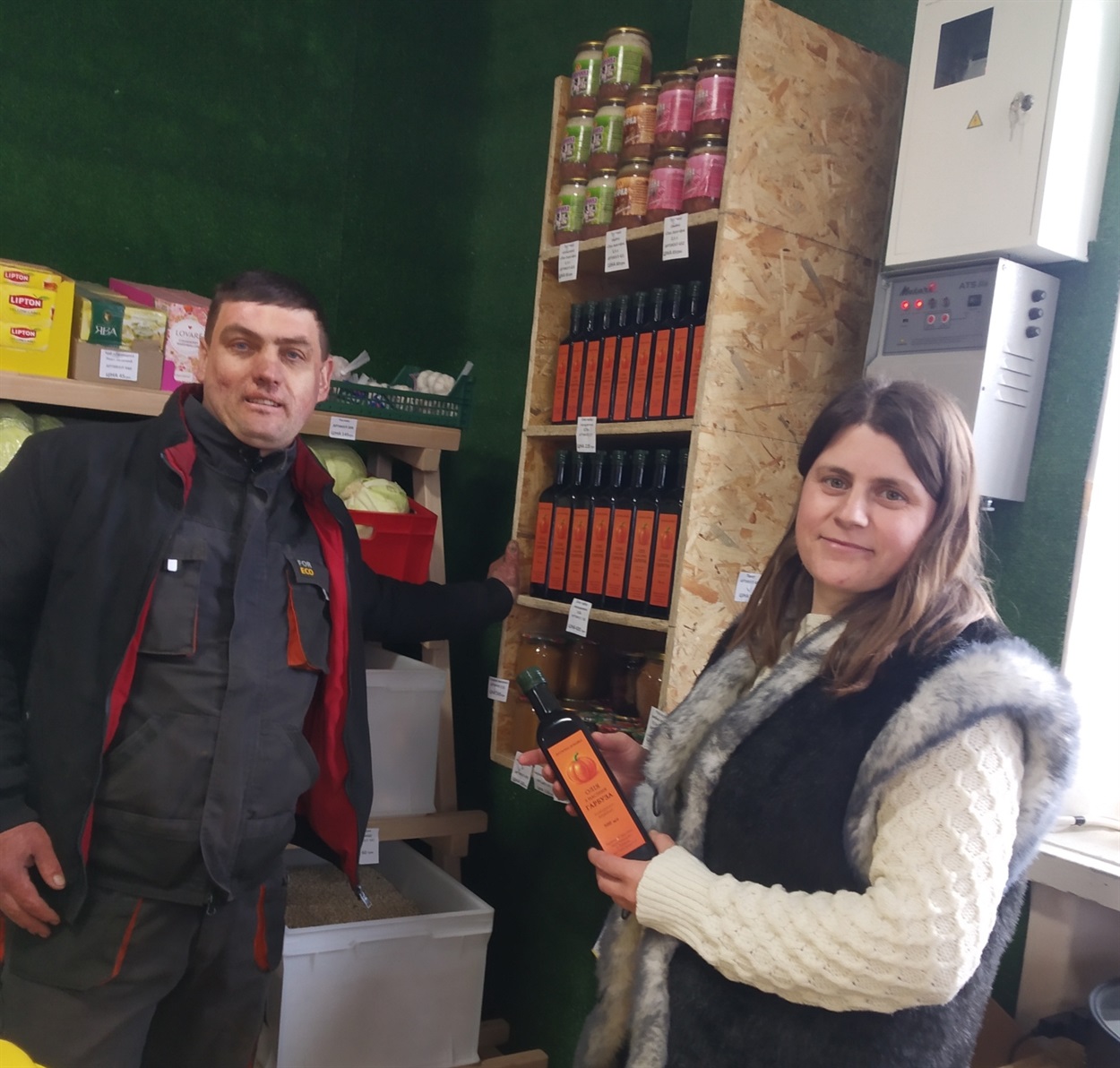 Олія із гарбуза та соняшника користується попитом