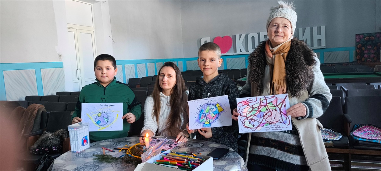 У Ковалинському будинку культури створилася дружна волонтерська команда підтримки і взаємодопомоги 