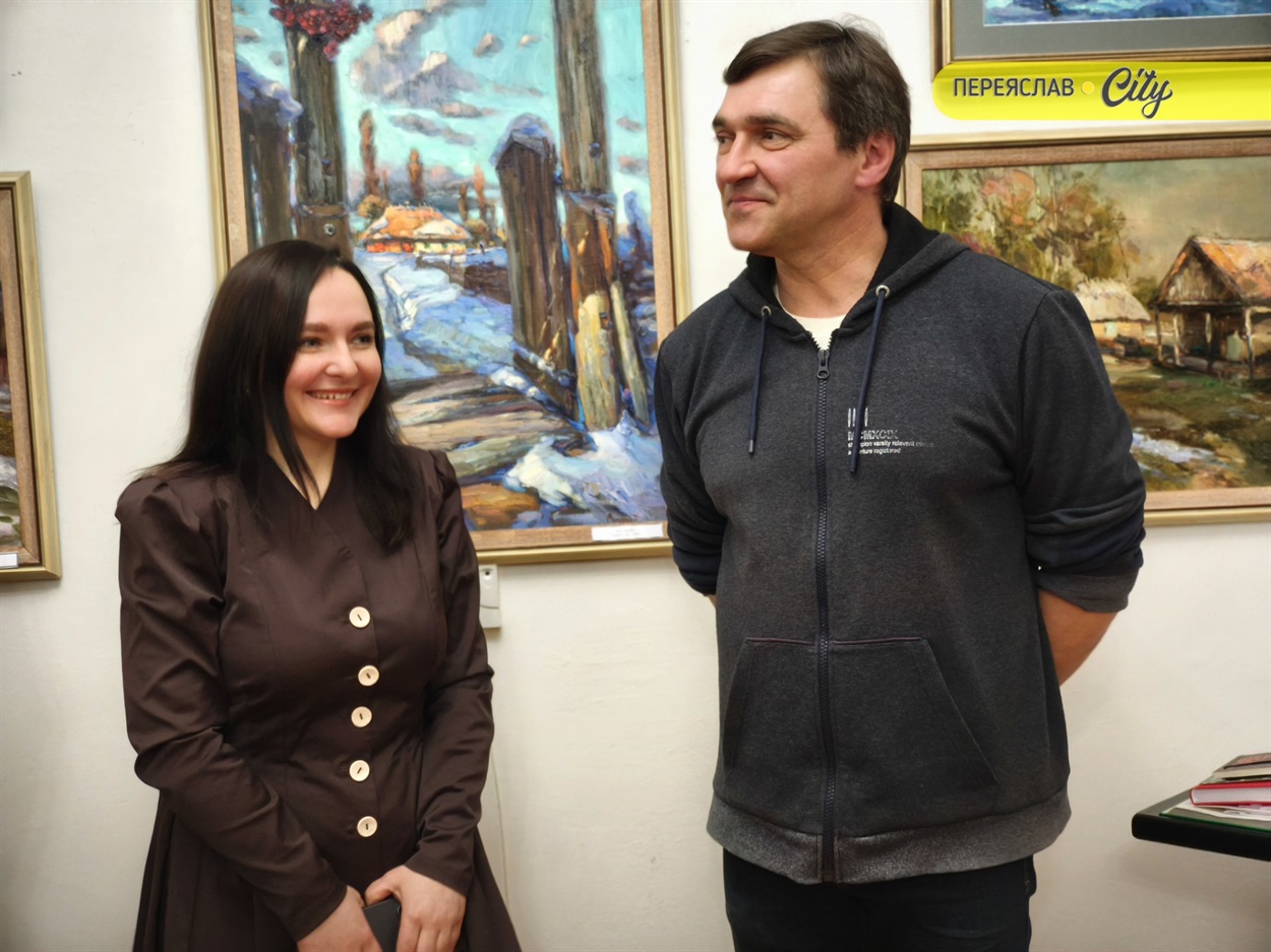 У Переяславі відкрили виставку картин художника Романа Мотузка: його «Погляд» на творчість Кобзаря