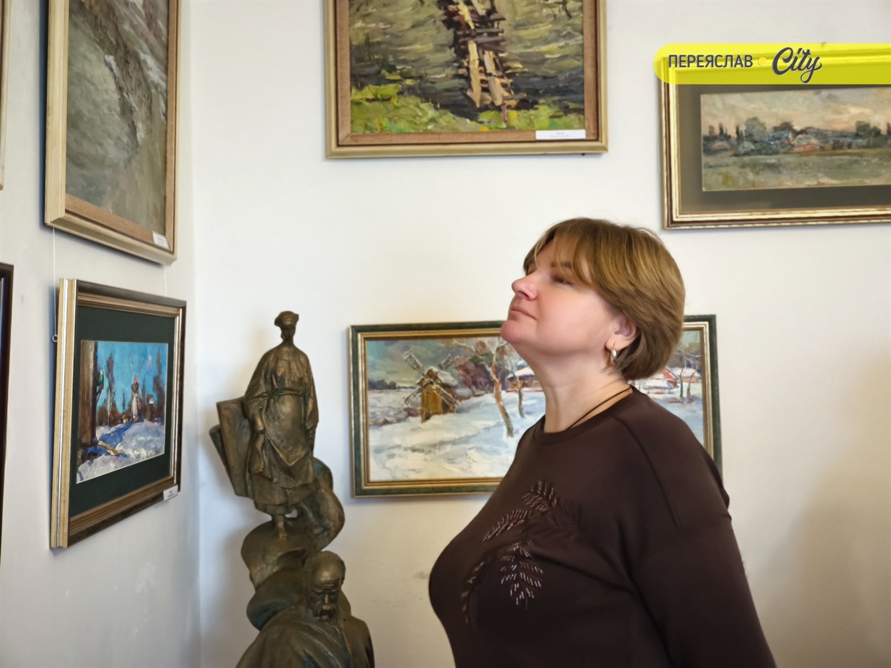 У Переяславі відкрили виставку картин художника Романа Мотузка: його «Погляд» на творчість Кобзаря