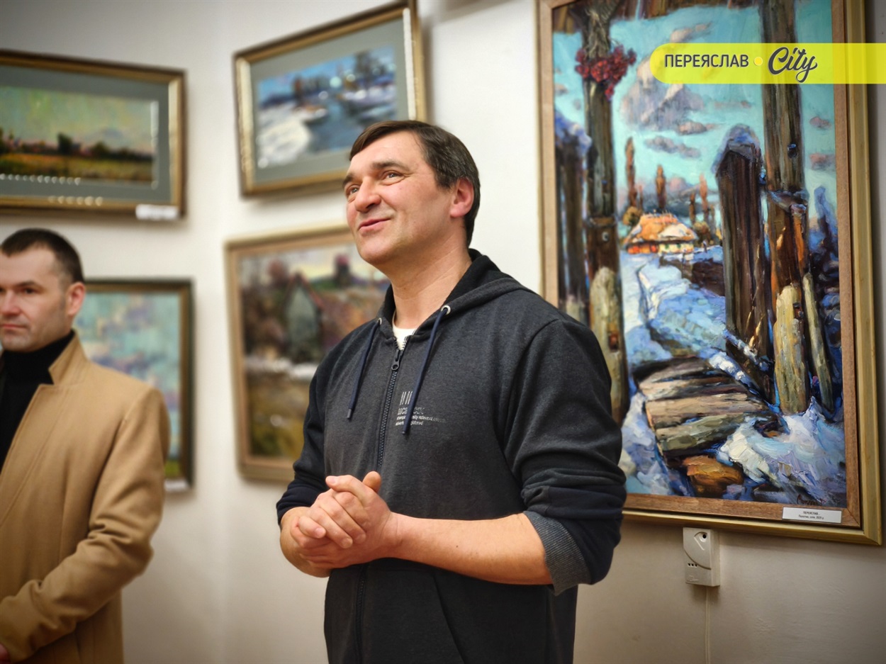 У Переяславі відкрили виставку картин художника Романа Мотузка: його «Погляд» на творчість Кобзаря