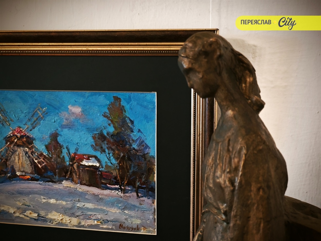 У Переяславі відкрили виставку картин художника Романа Мотузка: його «Погляд» на творчість Кобзаря