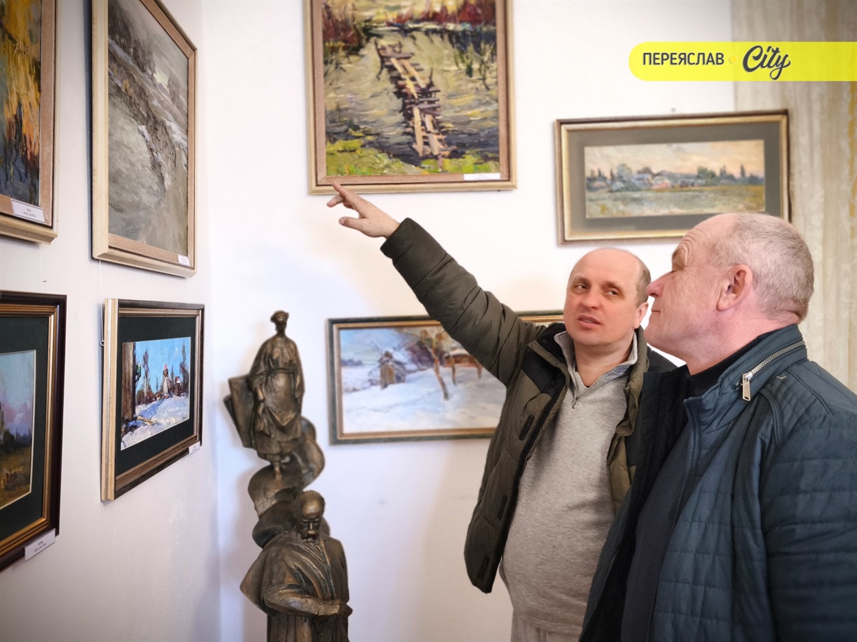 У Переяславі відкрили виставку картин художника Романа Мотузка: його «Погляд» на творчість Кобзаря