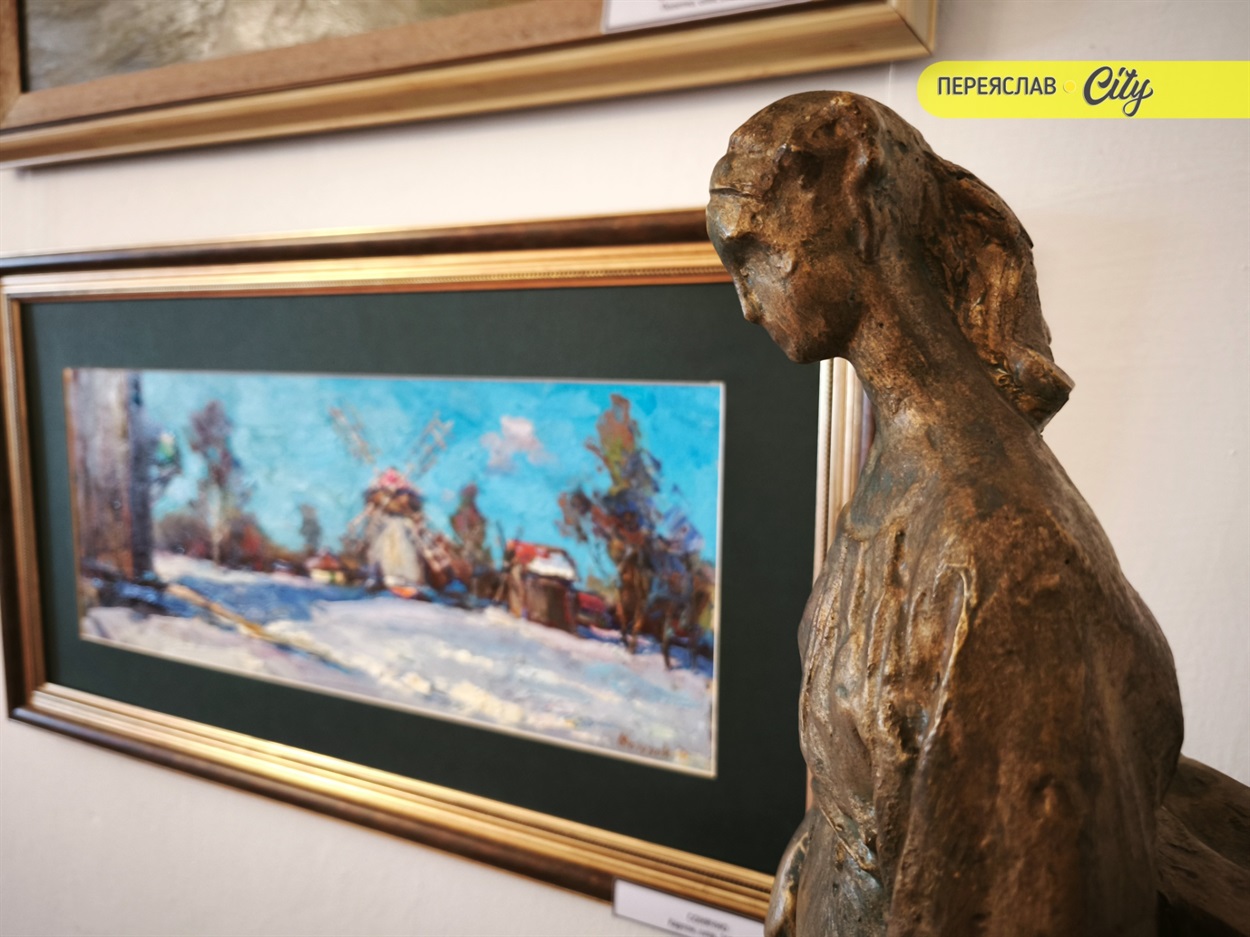 У Переяславі відкрили виставку картин художника Романа Мотузка: його «Погляд» на творчість Кобзаря