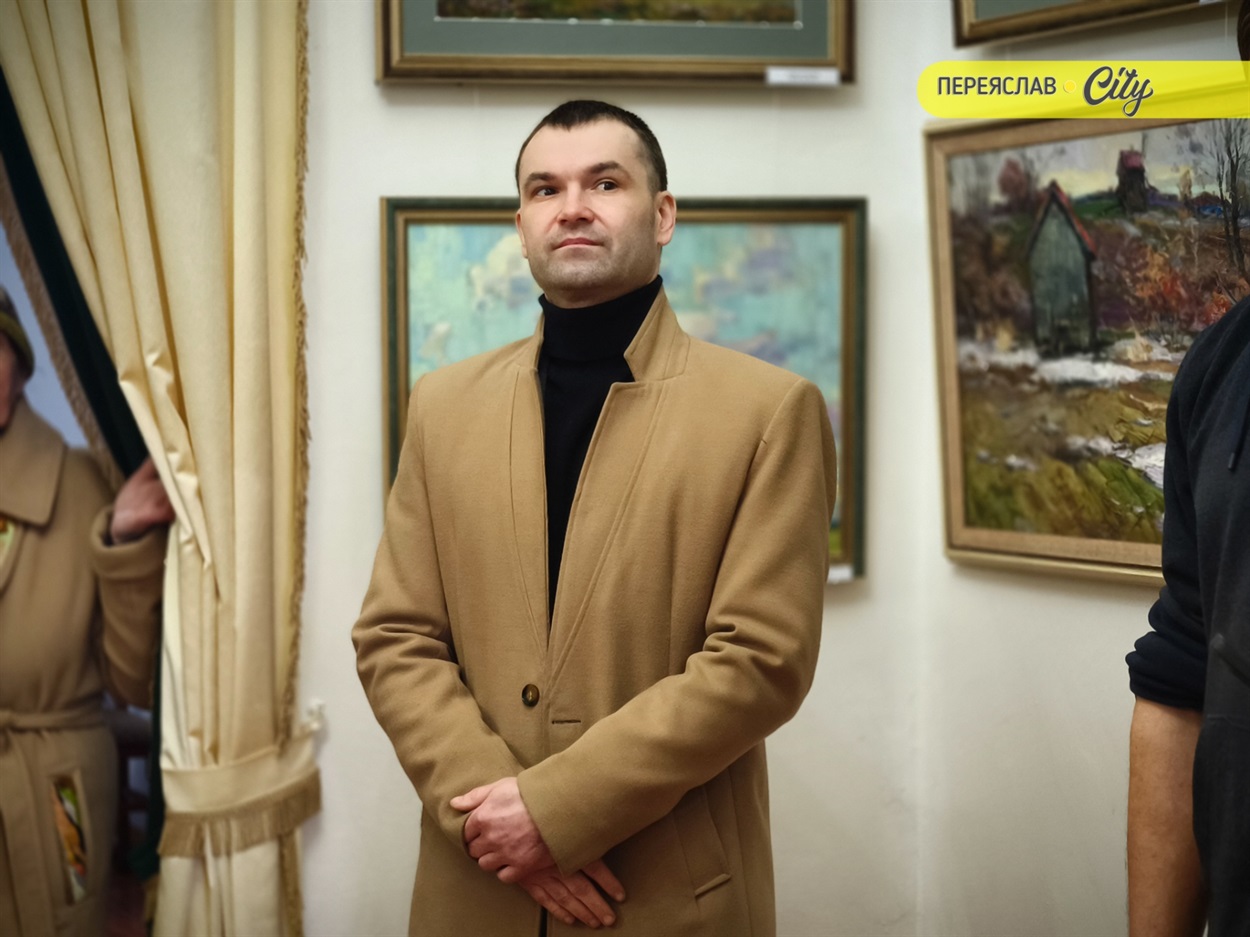 У Переяславі відкрили виставку картин художника Романа Мотузка: його «Погляд» на творчість Кобзаря