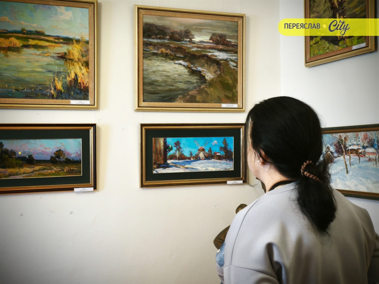 У Переяславі відкрили виставку картин художника Романа Мотузка: його «Погляд» на творчість Кобзаря