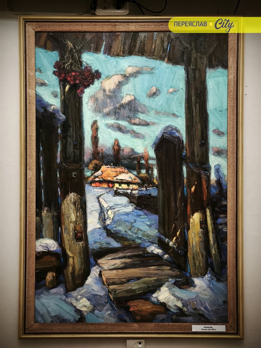 У Переяславі відкрили виставку картин художника Романа Мотузка: його «Погляд» на творчість Кобзаря
