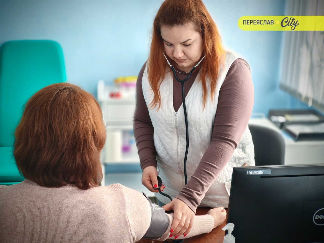 Обстеження за програмою "Скриніг здоров'я 40+" можна пройти в Переяславському ЦПМСД