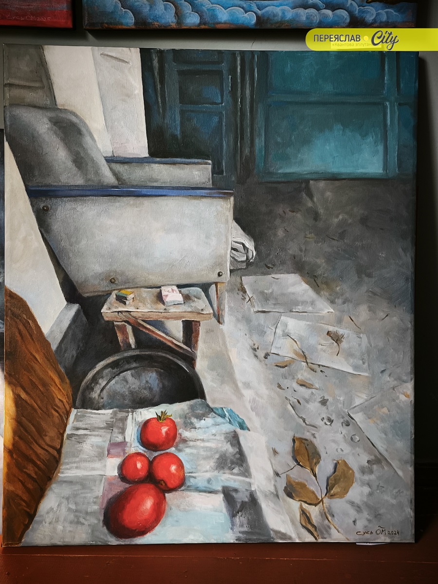 В майстерні художника Олександра Суся: як мистецтво допомагає осмислити реальність ФОТОРЕПОРТАЖ