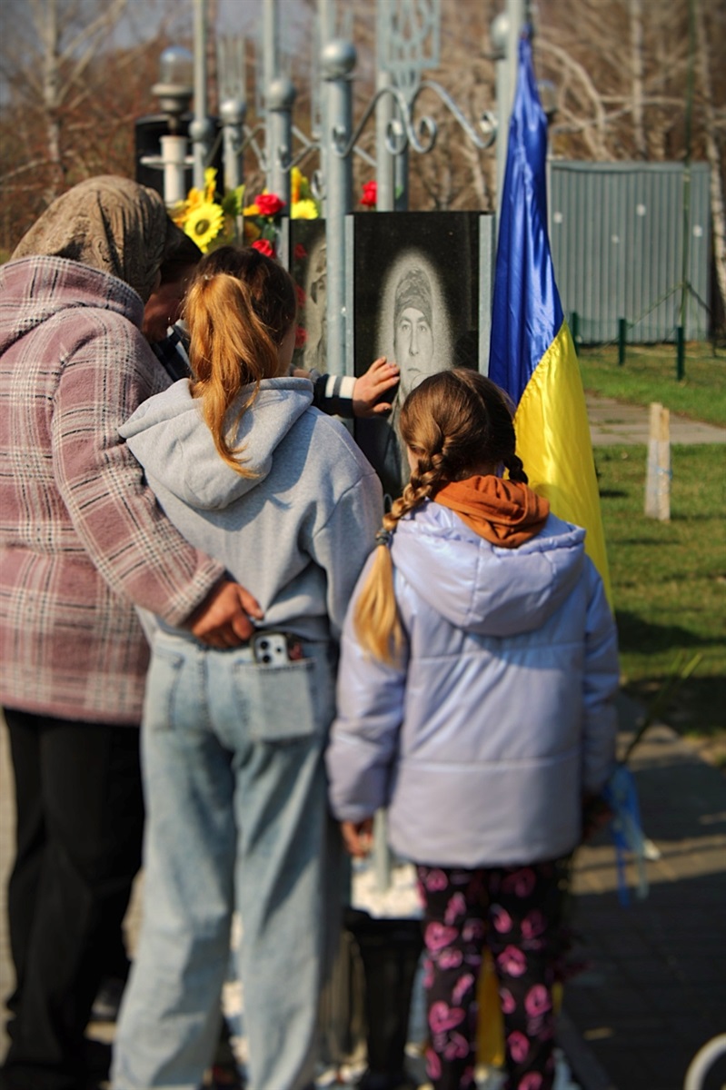 На Переяславщині відкрили меморіальну дошку Герою Юрію Обертію