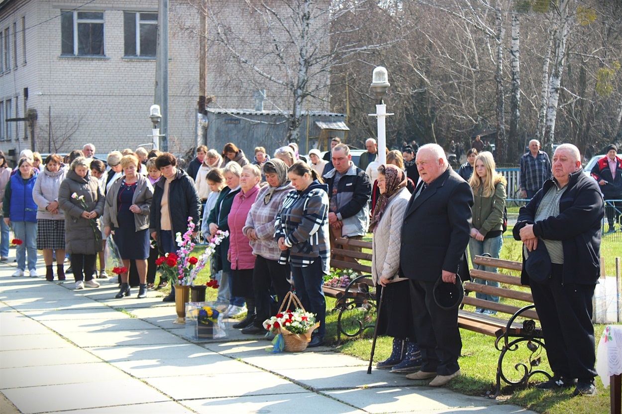 На Переяславщині відкрили меморіальну дошку Герою Юрію Обертію