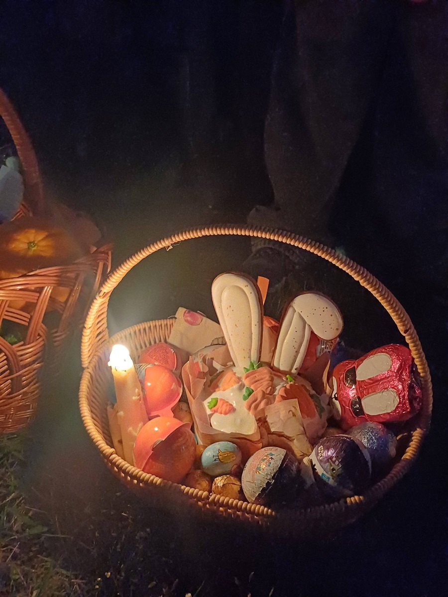 Як освячували великодні кошики на Переяславщині ФОТО