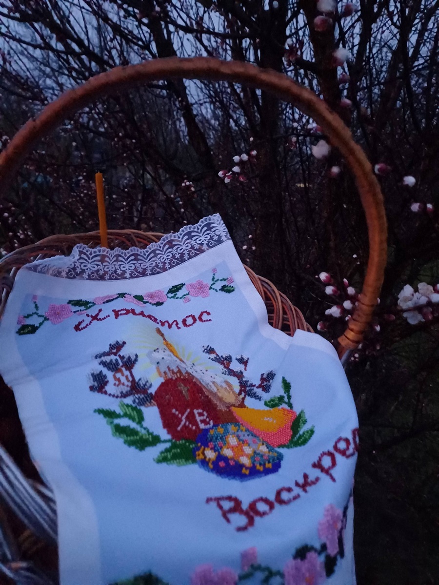 Як освячували великодні кошики на Переяславщині ФОТО