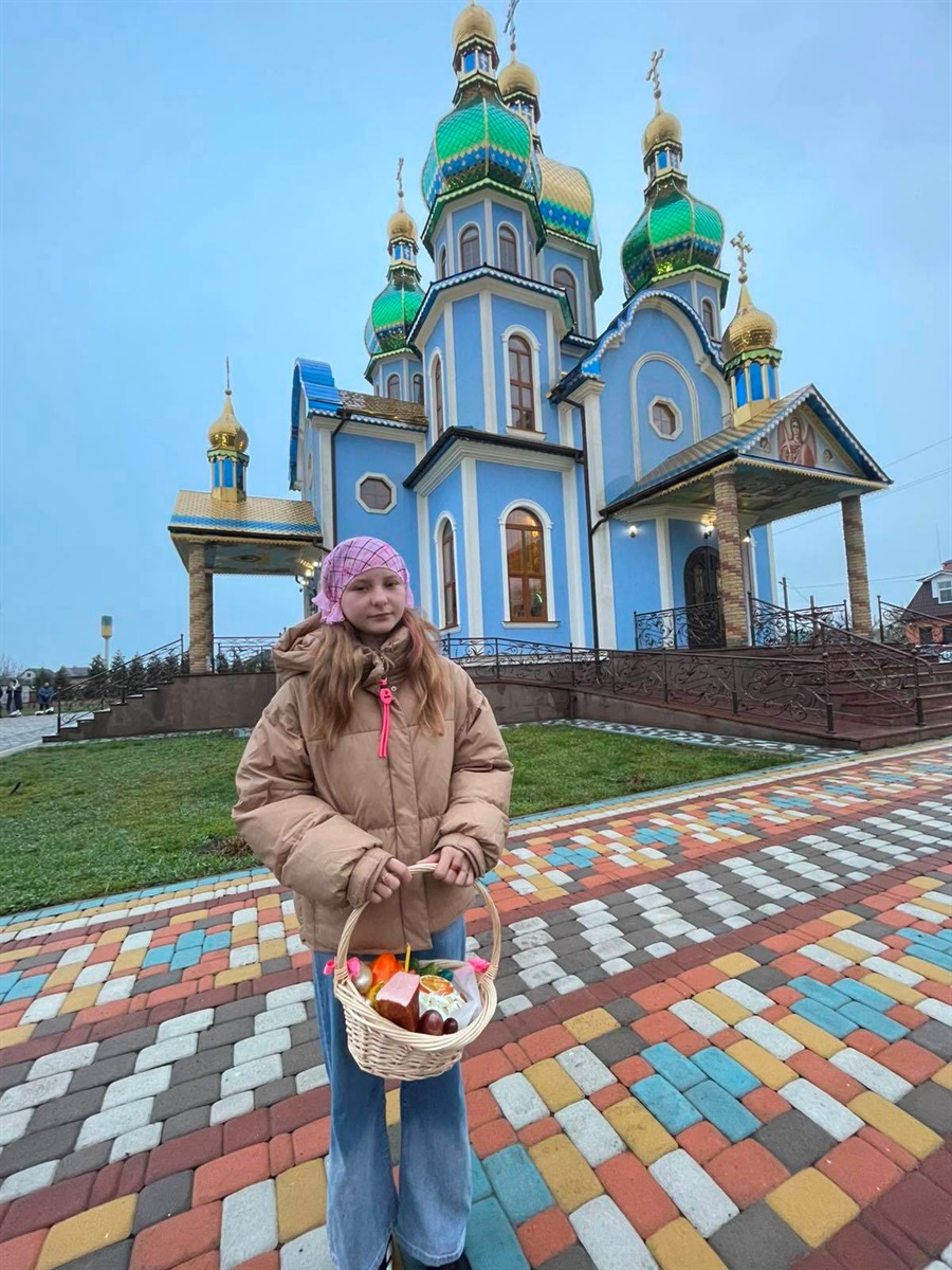 Як освячували великодні кошики на Переяславщині ФОТО