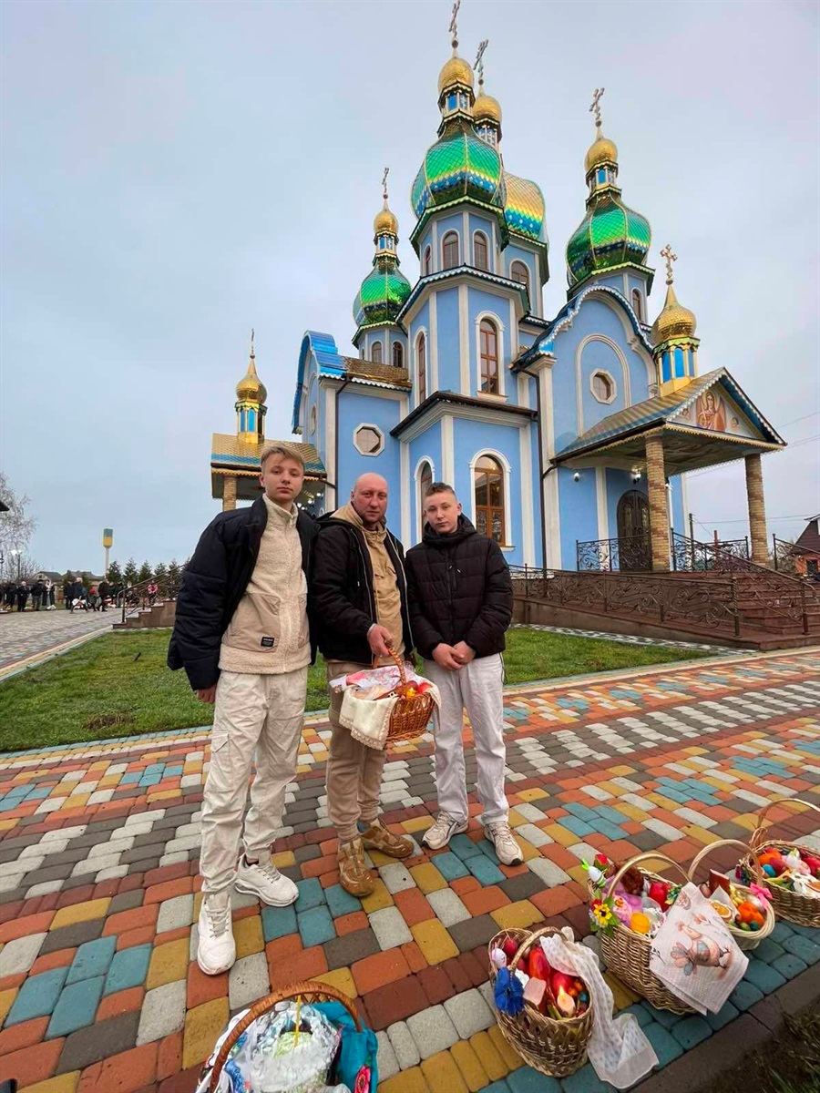Як освячували великодні кошики на Переяславщині ФОТО