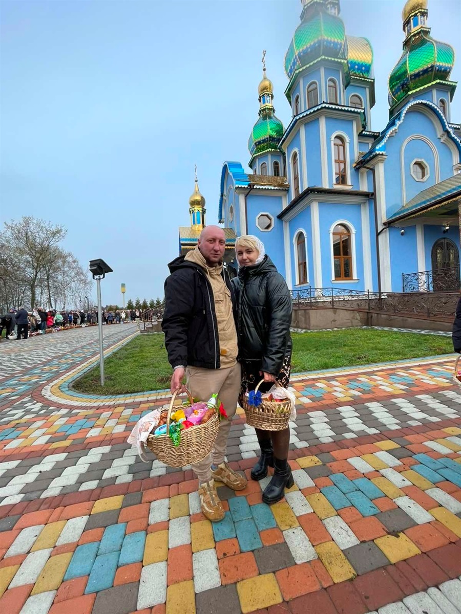 Як освячували великодні кошики на Переяславщині ФОТО